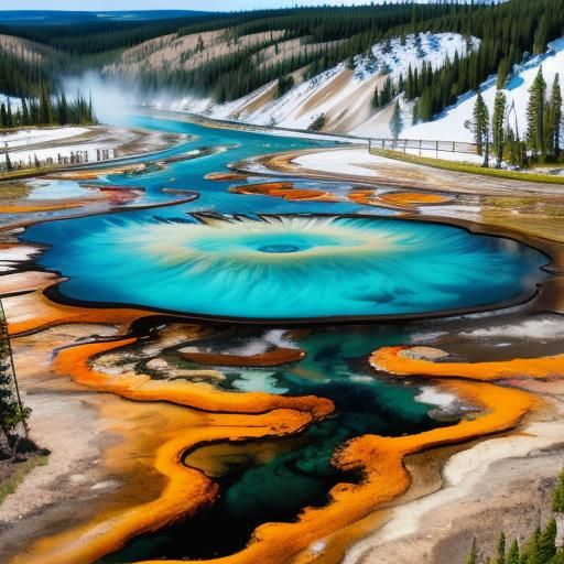 Yellowstone National Park: An AI Generated Image