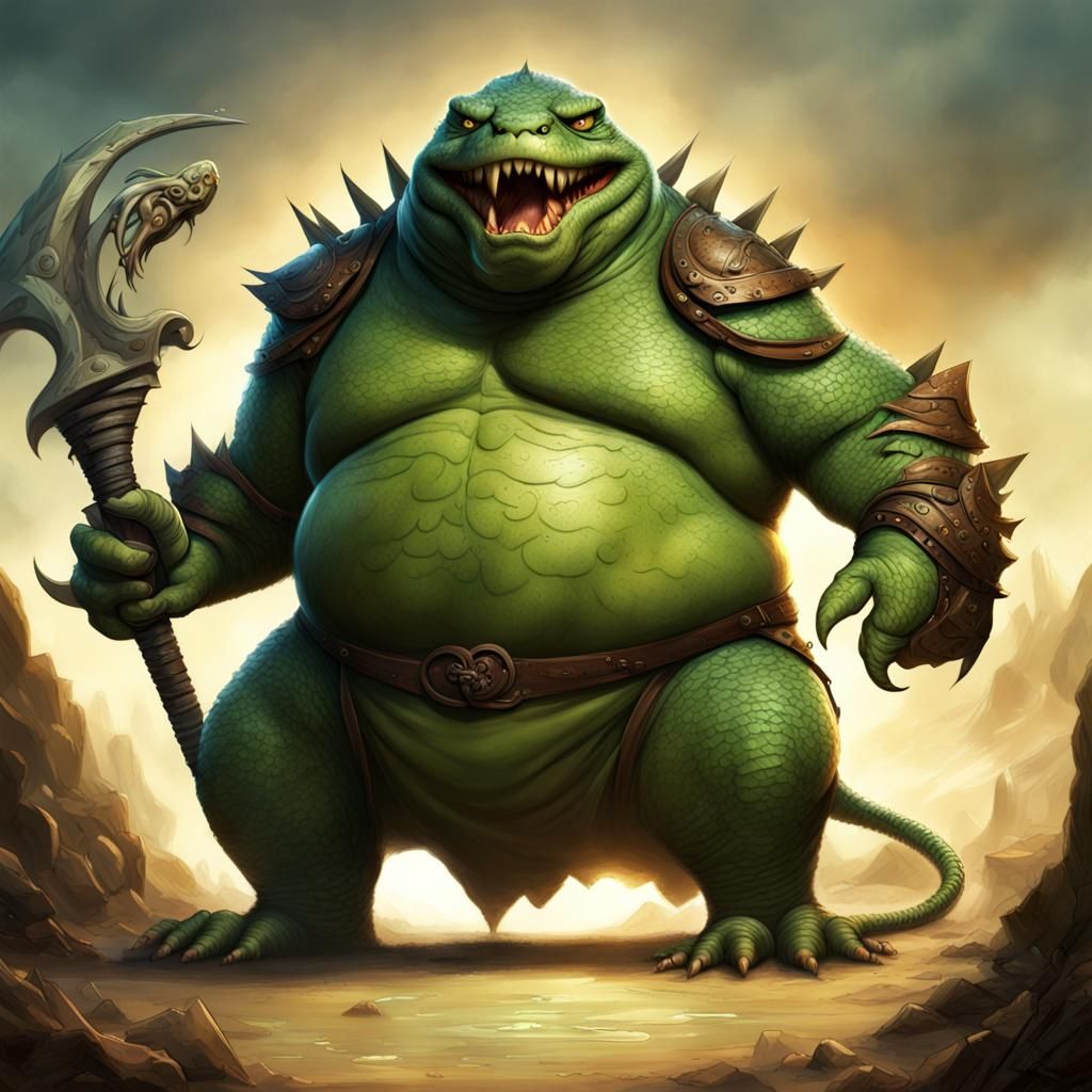 Slithe as Disney Pixar Comic Book Art