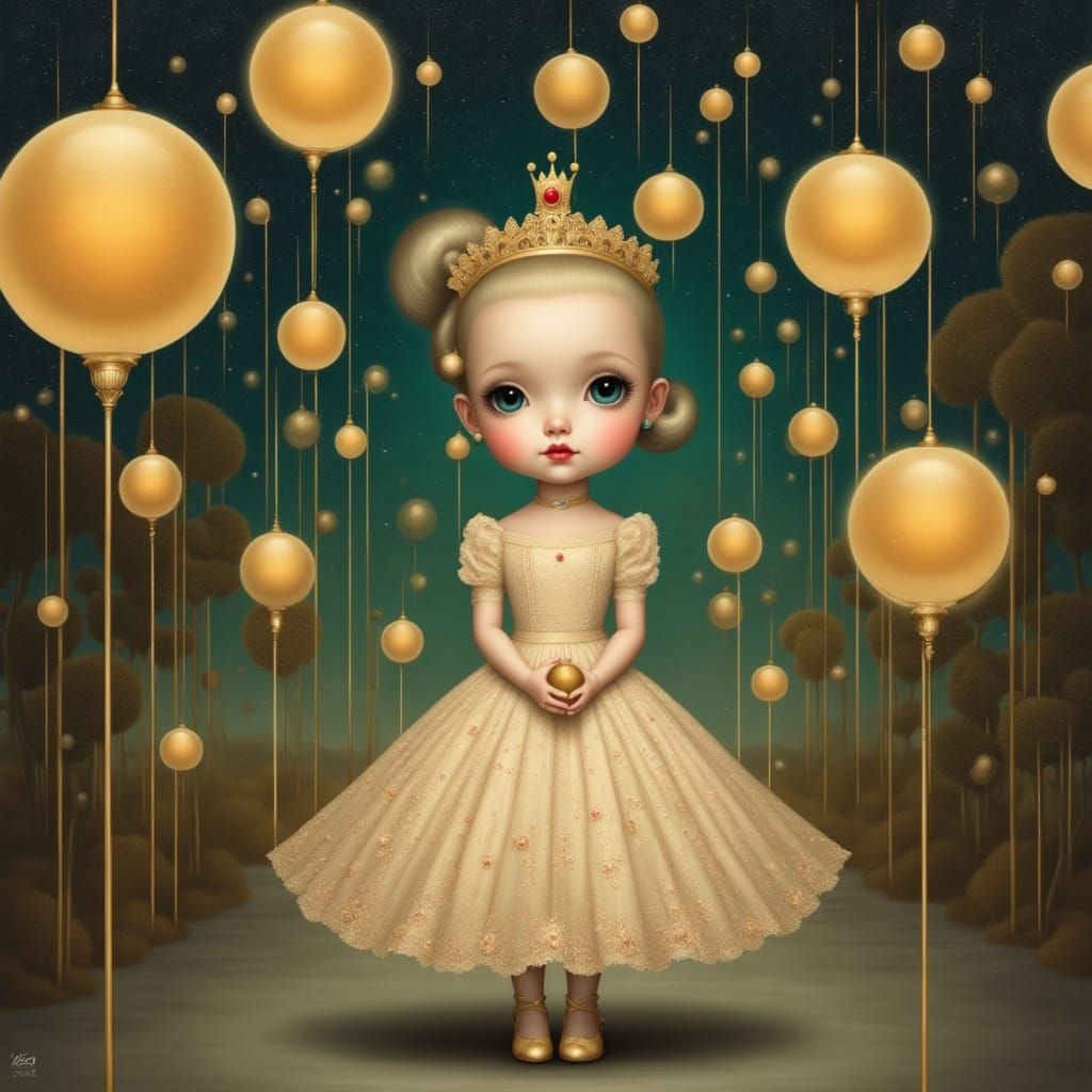 Princess Caden Among the Royal Orbs