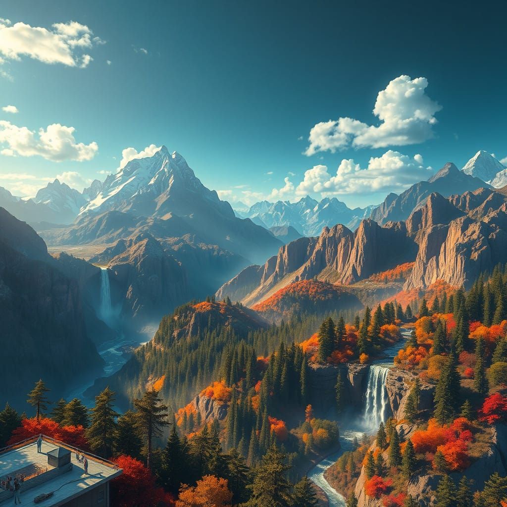 Surreal Landscapes of Breathtaking Natural Wonders in Matte...