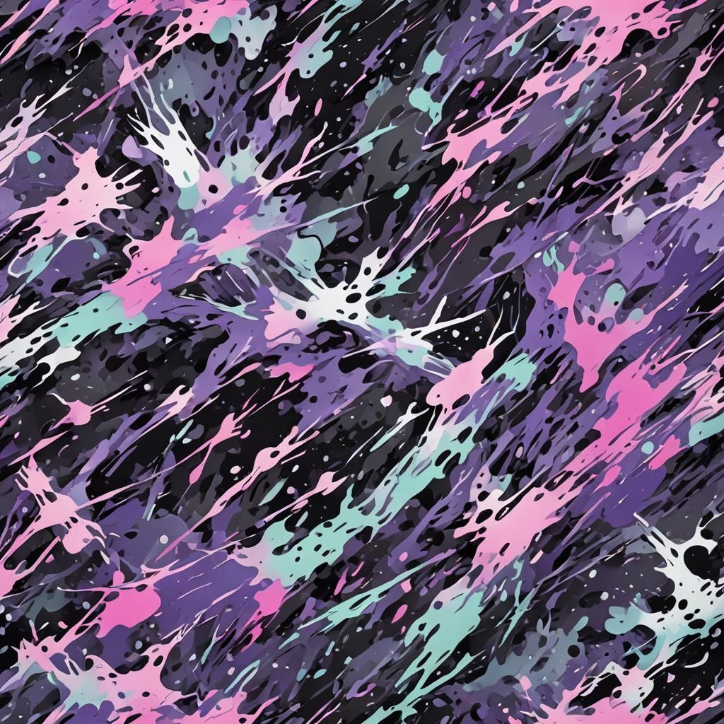 Holographic Camouflage: Detailed Matte Painting