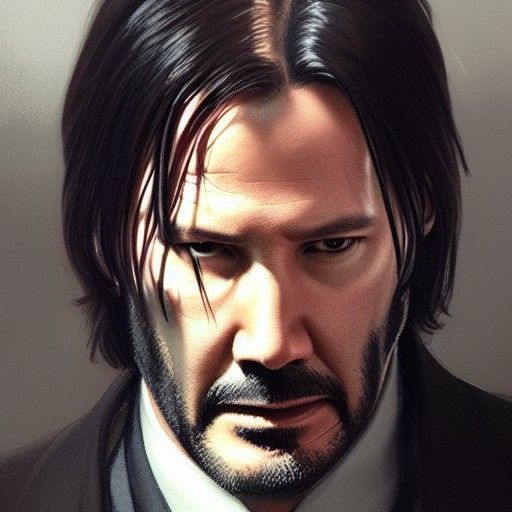 Detailed Portrait with Dynamic Lighting