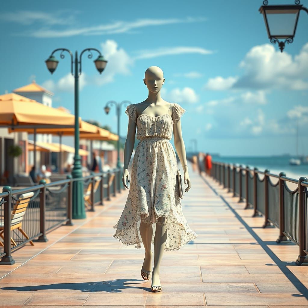 Mannequin's day off !