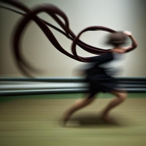 a slight blur in the foreground or background to create a se...