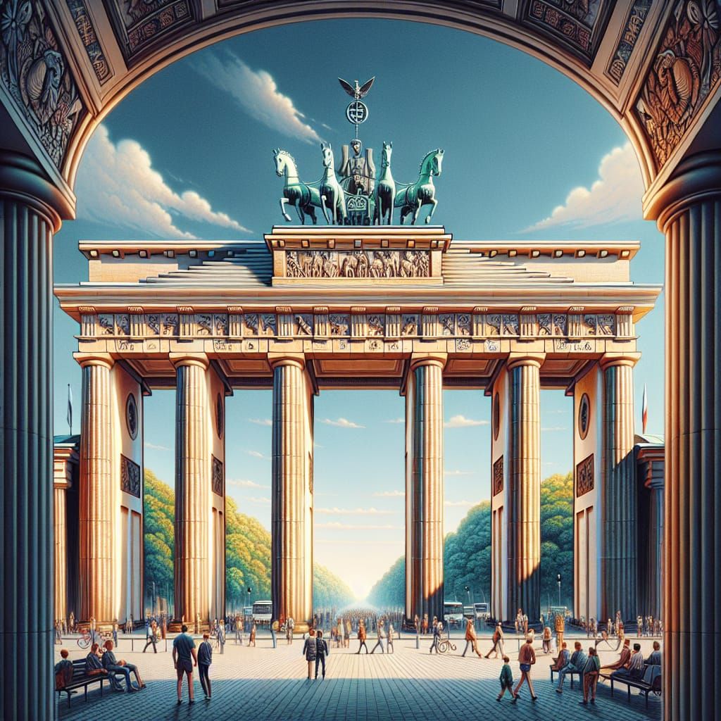 Brandenburg Gate: German Unity Monument