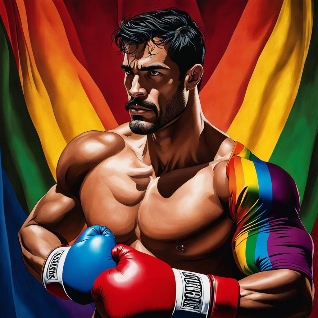 Boxer and Prince: Forbidden Love in Rainbow Colors