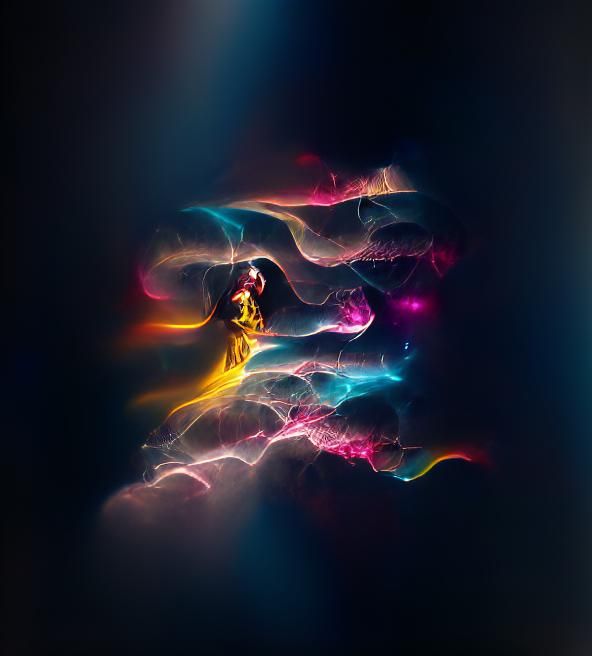 Cosmic Love: Galaxies Collide in Vibrant Display