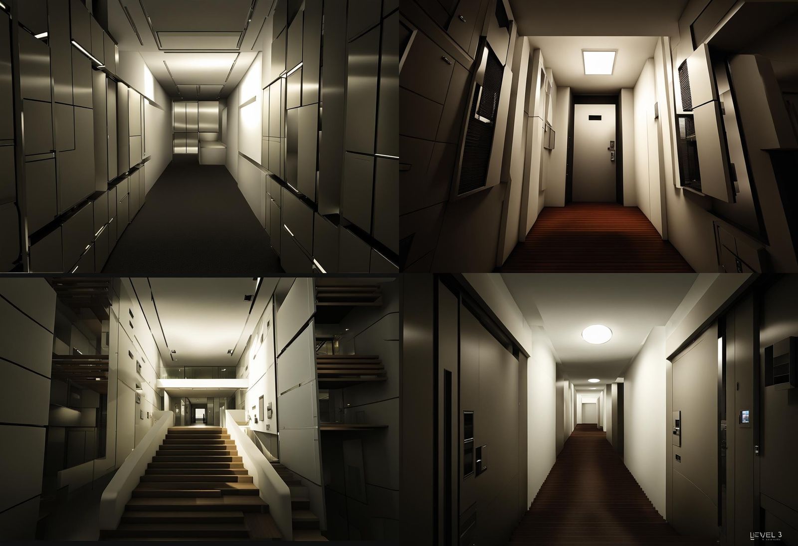 Backrooms Level 13: Infinite 1980s Apartment Building