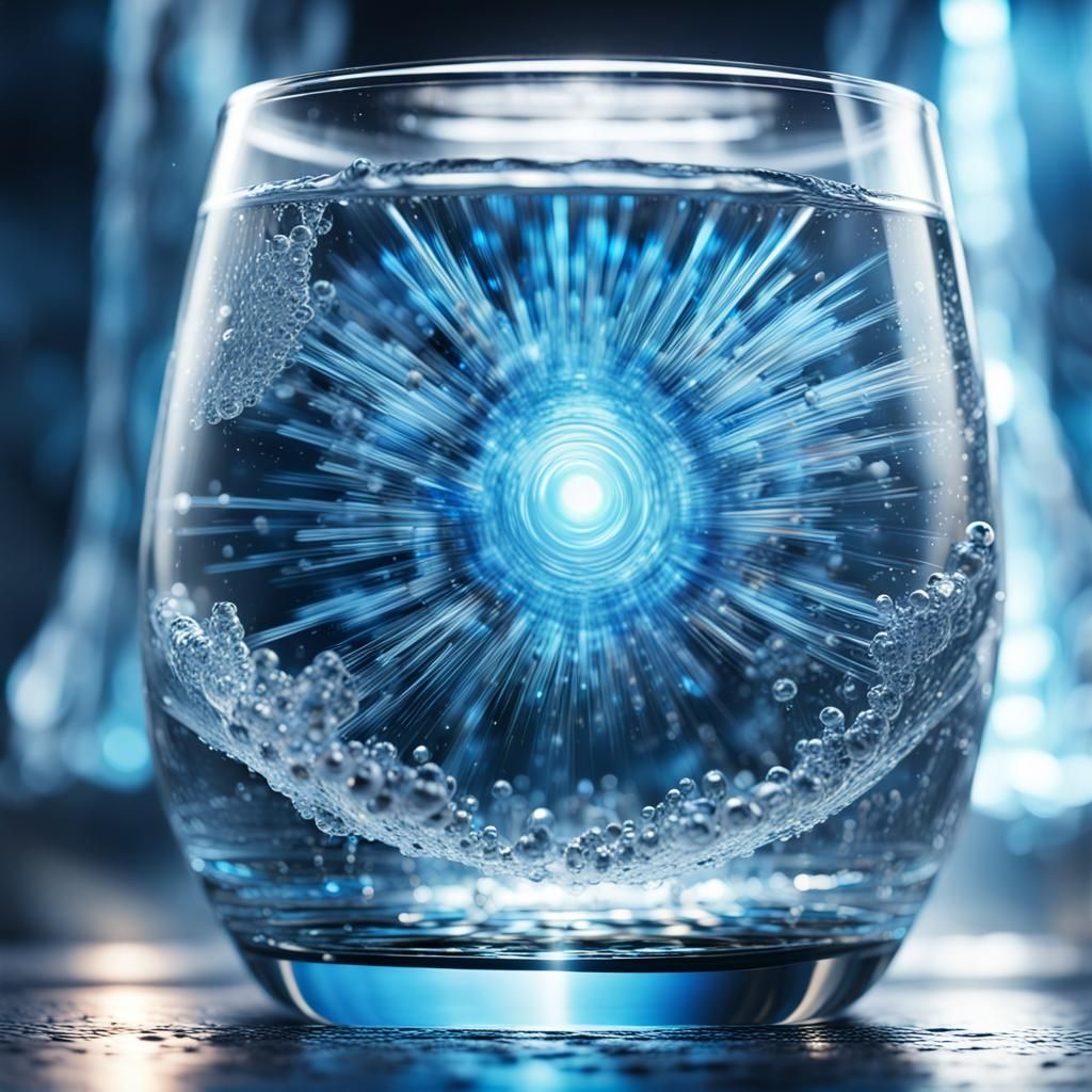 Cold Nuclear Fusion Explosion in Water Glass