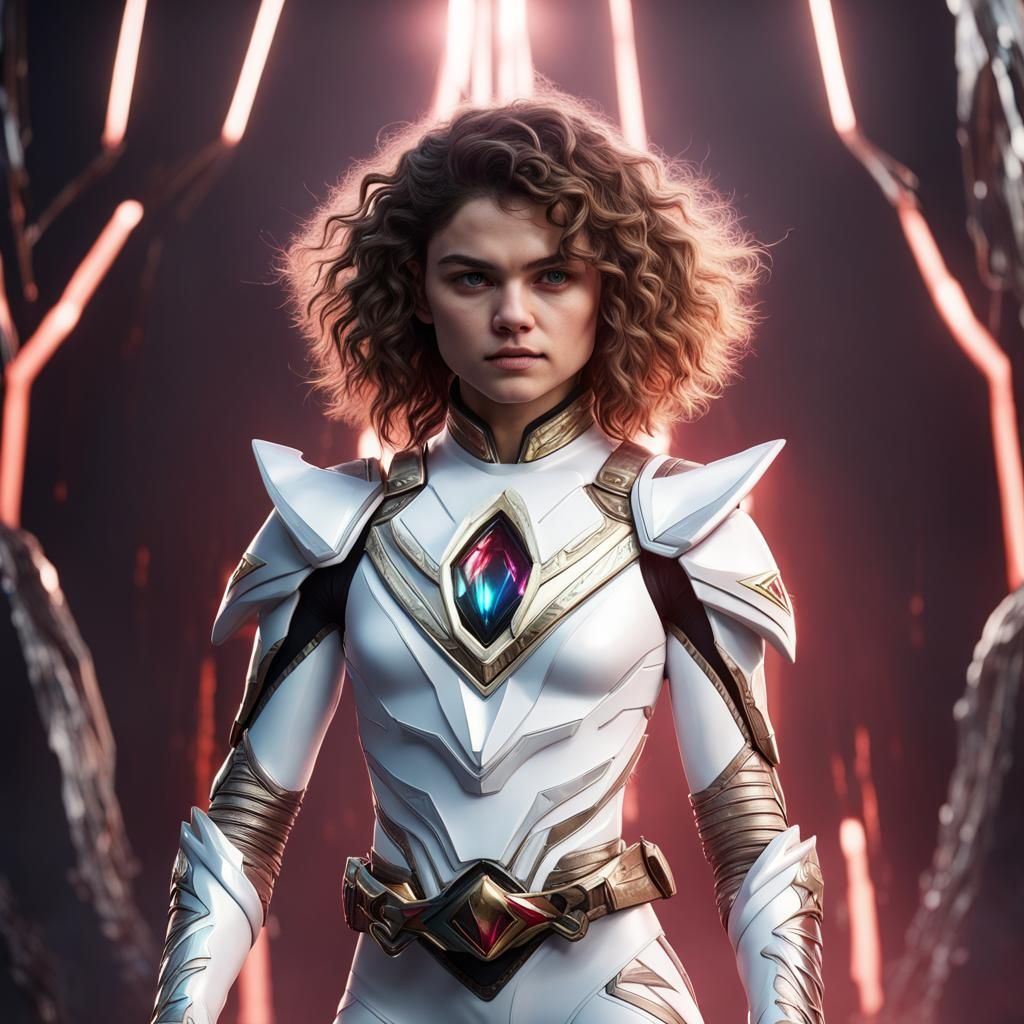 Camren Bicondova as White Crystal Power Ranger