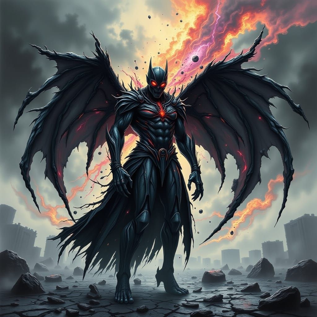 Super Villain Emergence in Twisted Ink Style