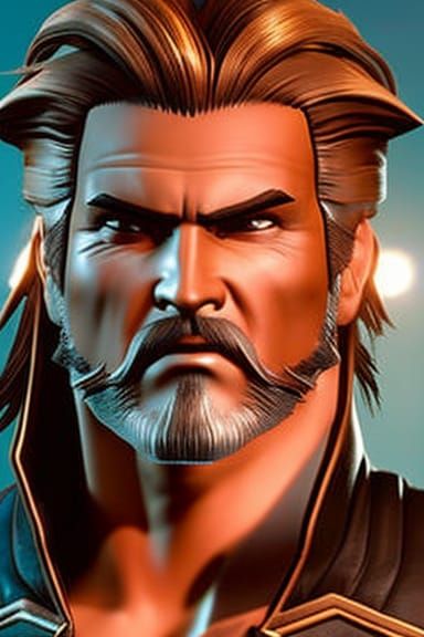 Detailed Portrait with Dynamic Lighting and Intricate Detail...