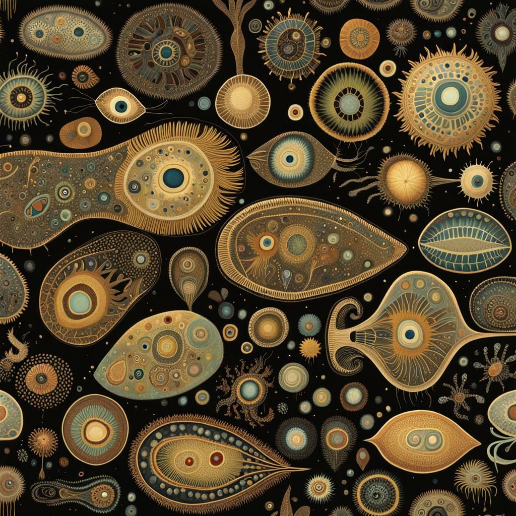 Amoeba, microscopic unicellular protozoans of the rhizopodan order Amoebida