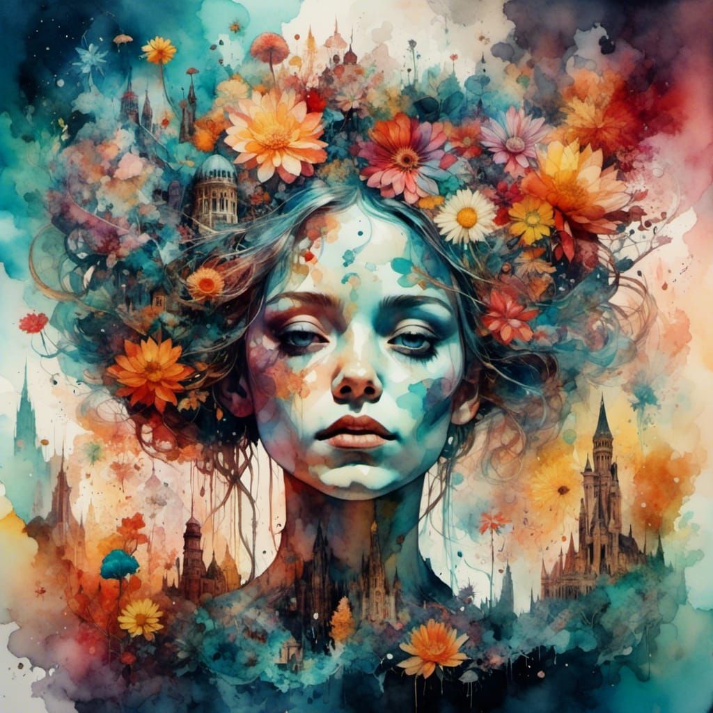 Psychedelic Dreamweave: A Fluid Vision