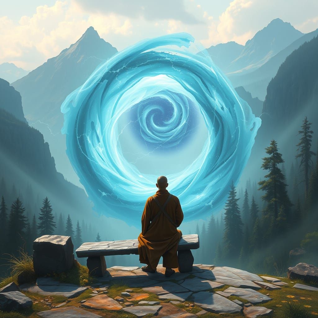 Mystical Landscape of Ethereal Realms