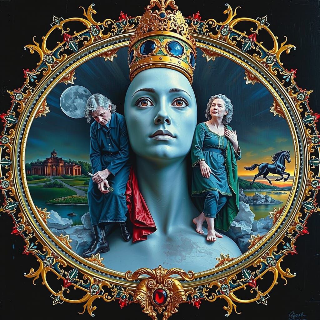 Hyperrealistic Sculpture: Birth, Death, and Reflected Glory