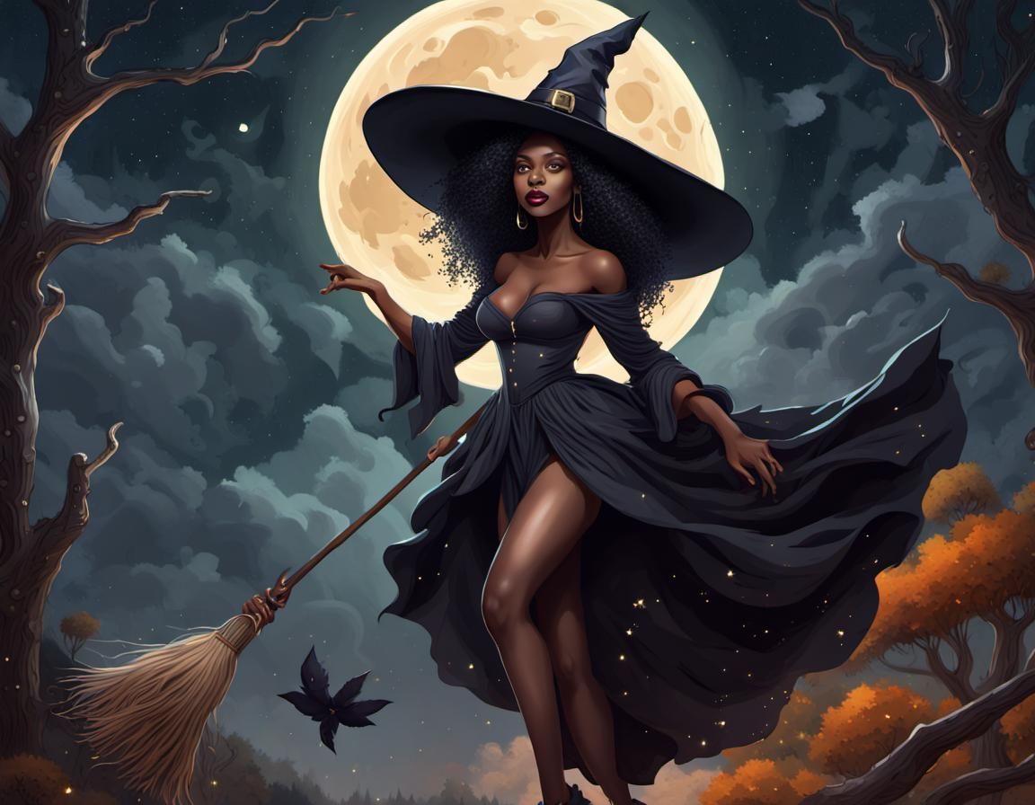 Beautiful witch