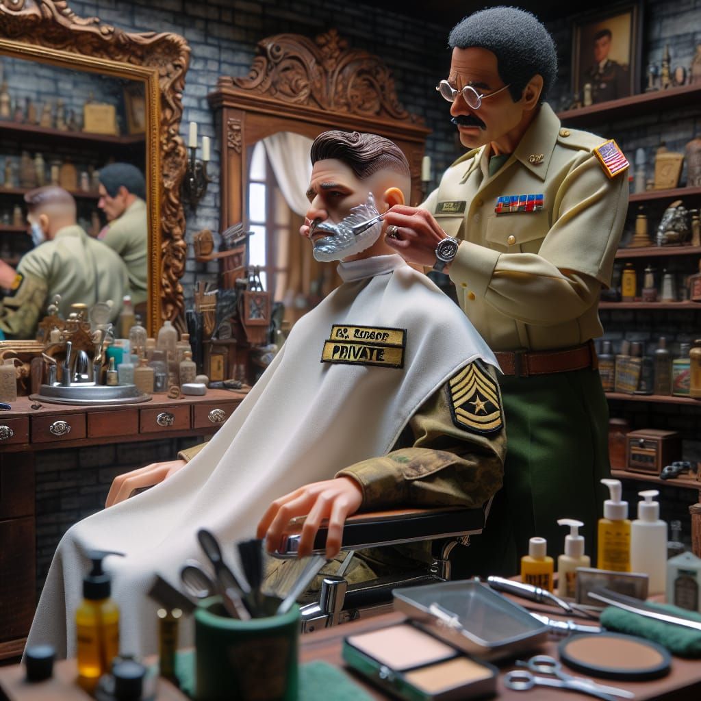 Shaving Private Ryan