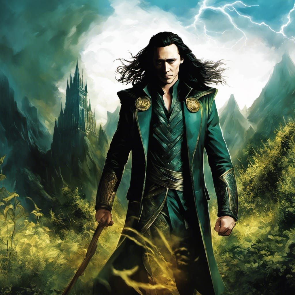 Loki Comic Book Art in Unreal Engine 5