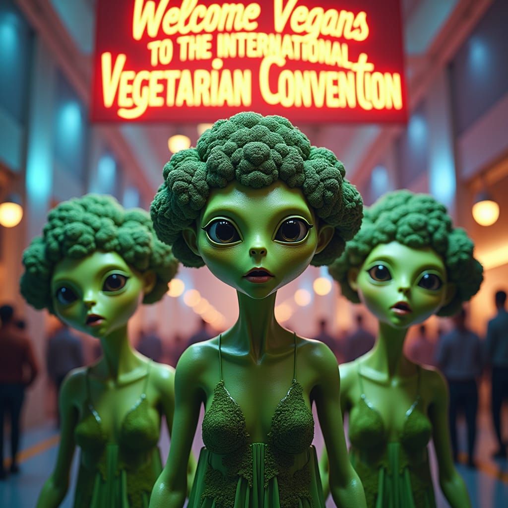 The Broccolians of Vega 3 were never seen again