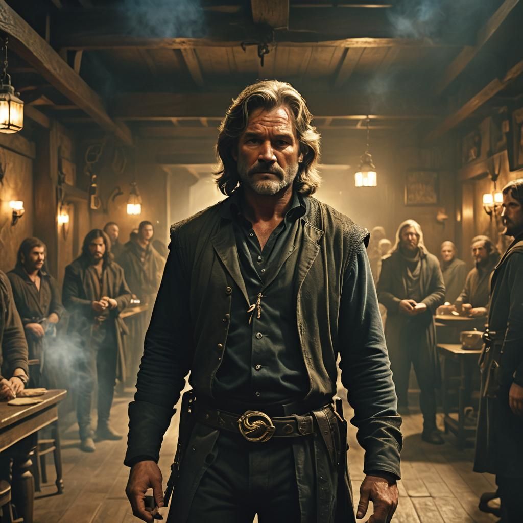 Snake Plissken as Medieval Fantasy Detective