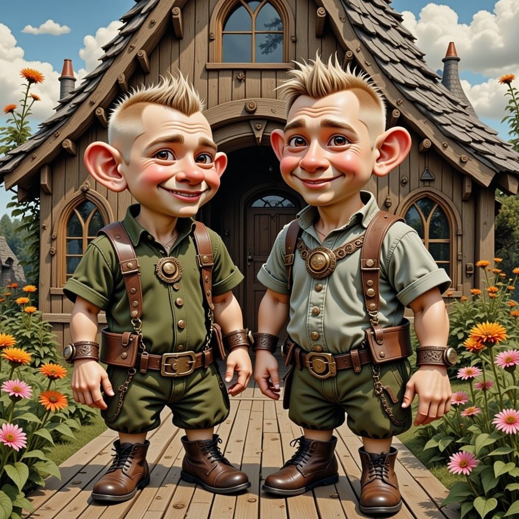 Cute  Male Couple