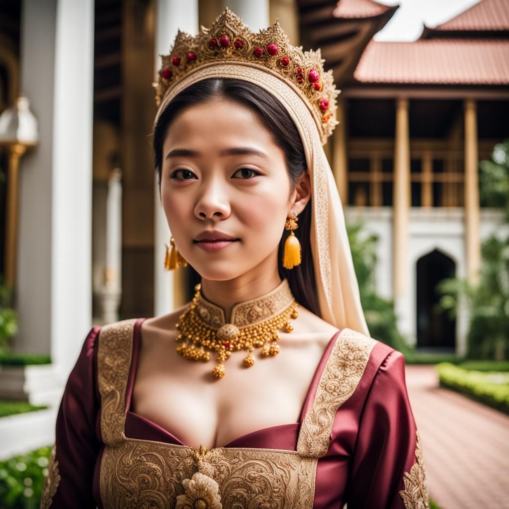 Tanah Melayu Palace Garden in 15th Century Style