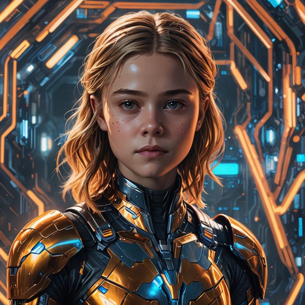 Ironheart Concept Art in High-Tech Lab