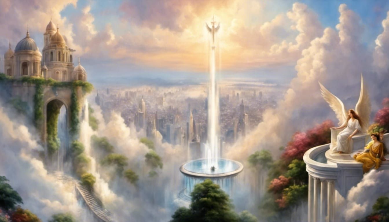 The wondrous Kingdom of Heaven the most spectacular infinite...