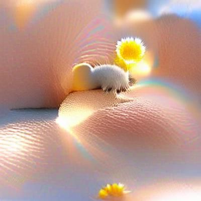 Heavenly Sunshine Beams Through Soft Clouds