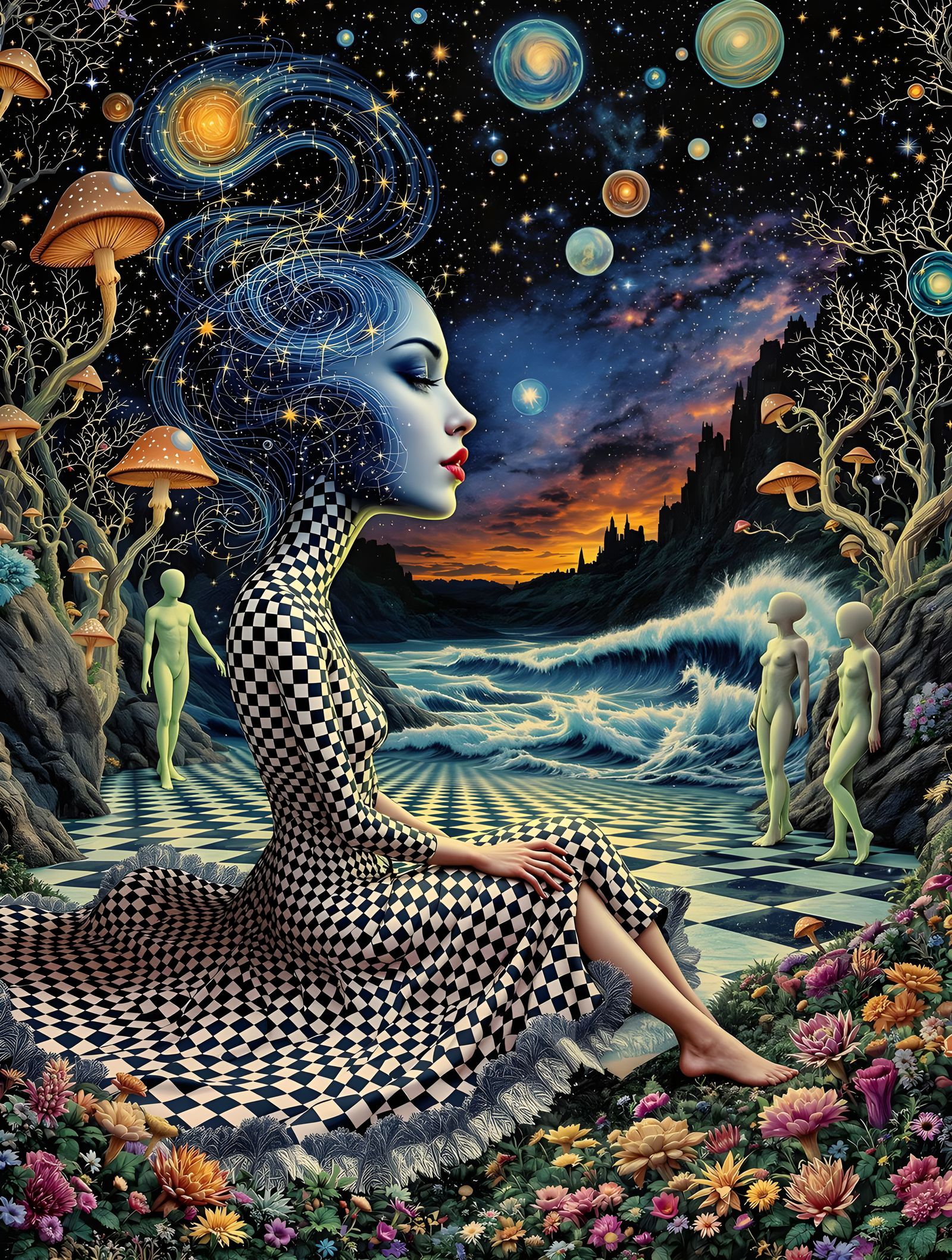 Surrealist Dreamscapes in Ethereal Splendor