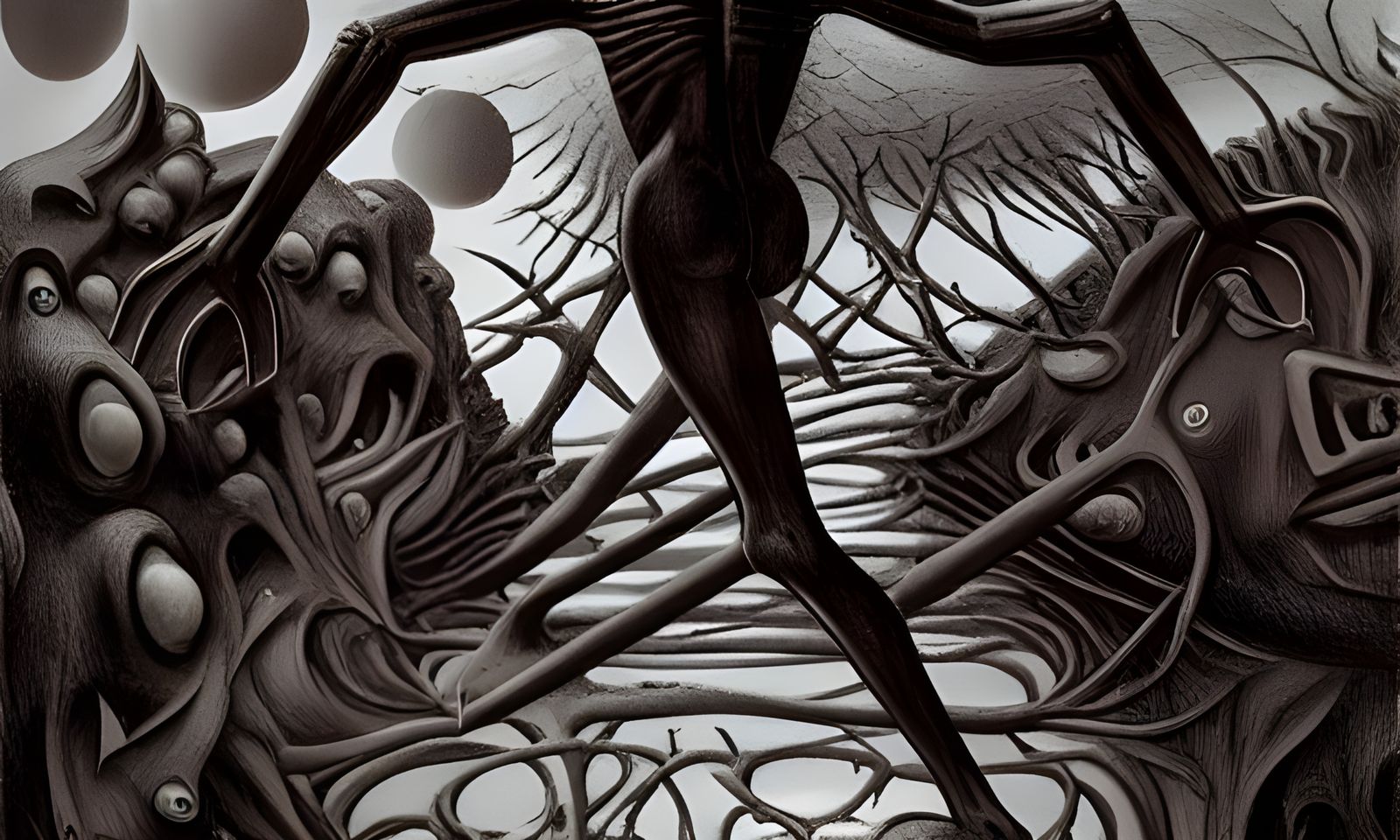 Dark Golem Guardian in Dieselpunk Style