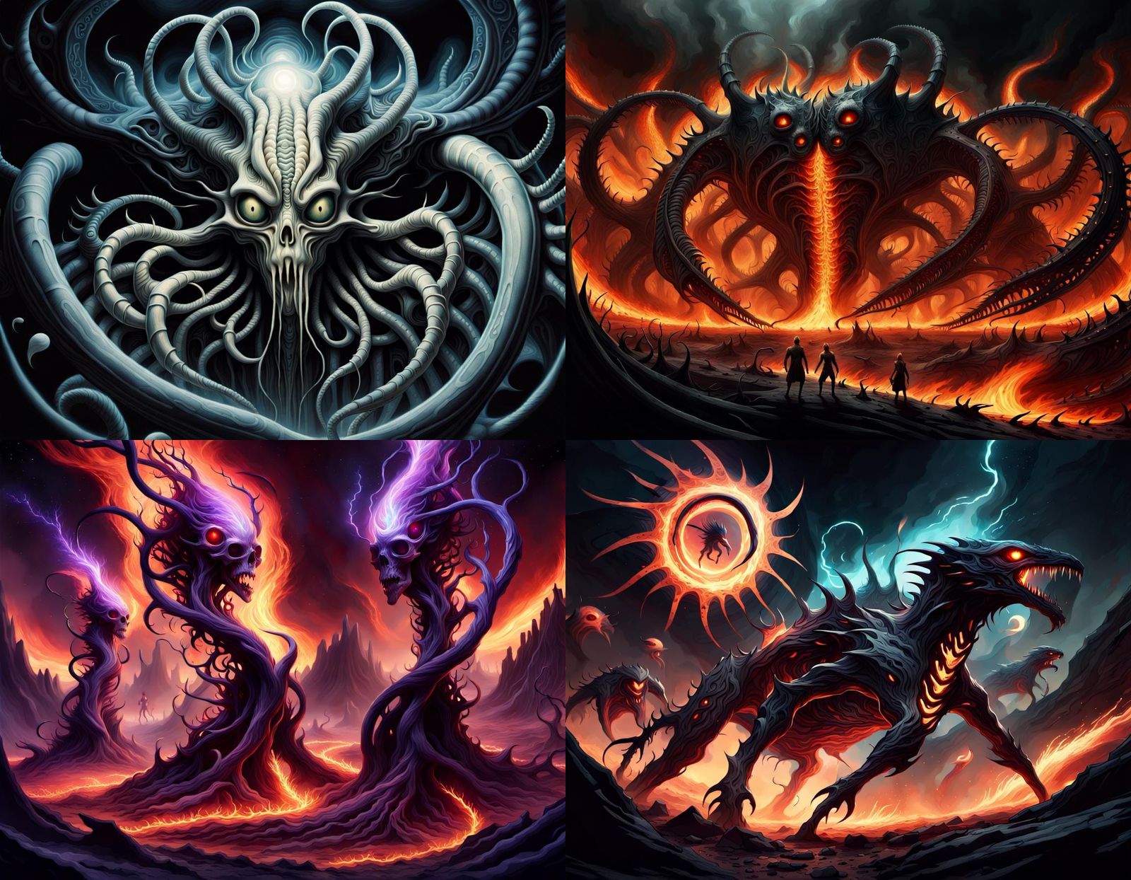 Twisted Landscape of Nightmarish Combat in Blazing Embers