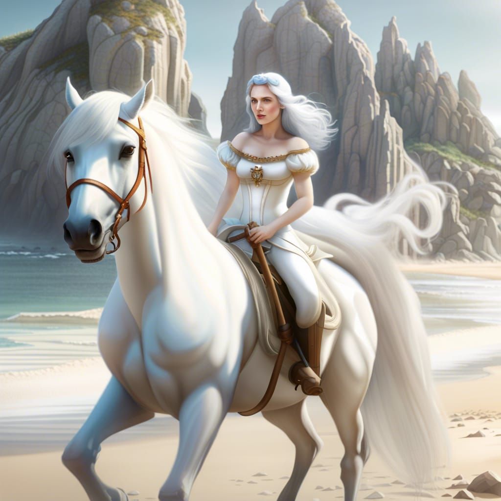 Snow White's Breathtaking Shoreline Ride in Hyperreal Detail