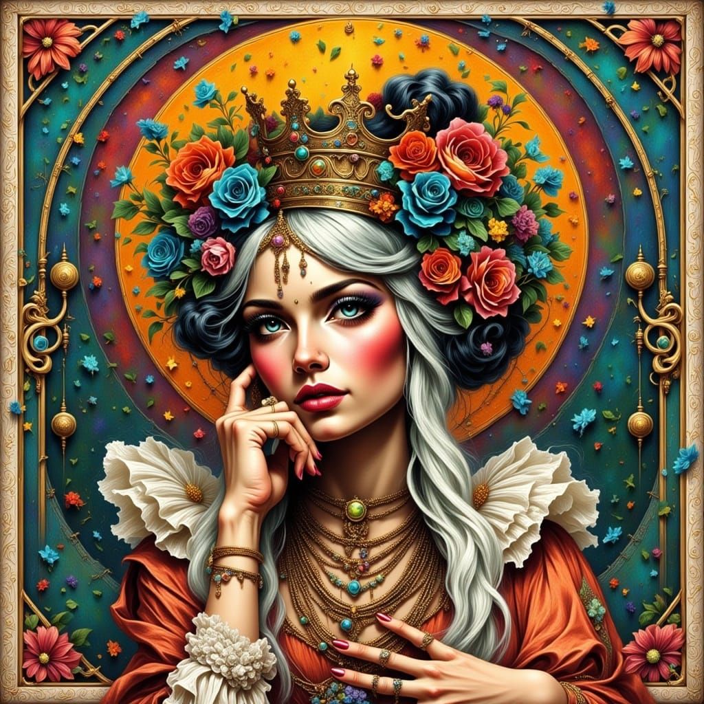 Enchanting Figure Dances in Ethereal Light