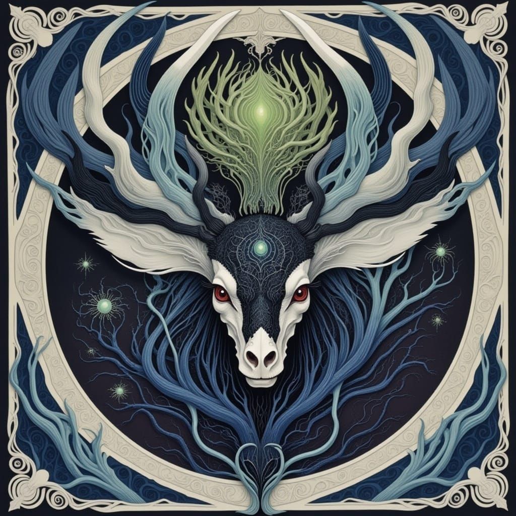 Medusa in Fairytale Style