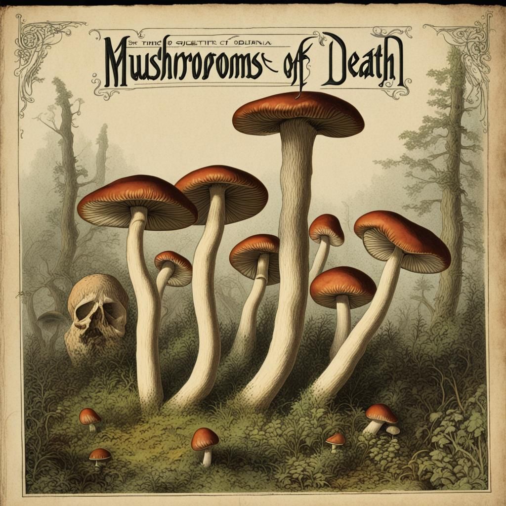 Mushrooms of Death Scientific Journal Cover