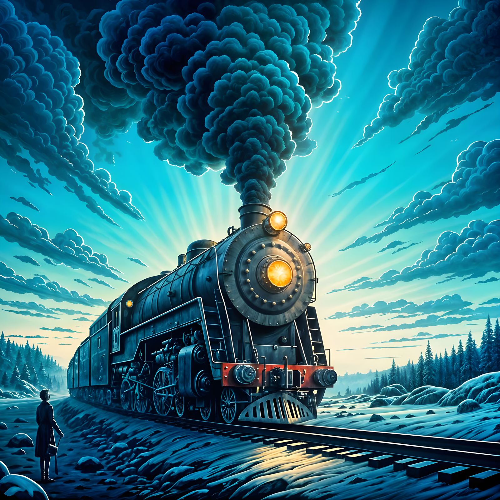 Train incoming