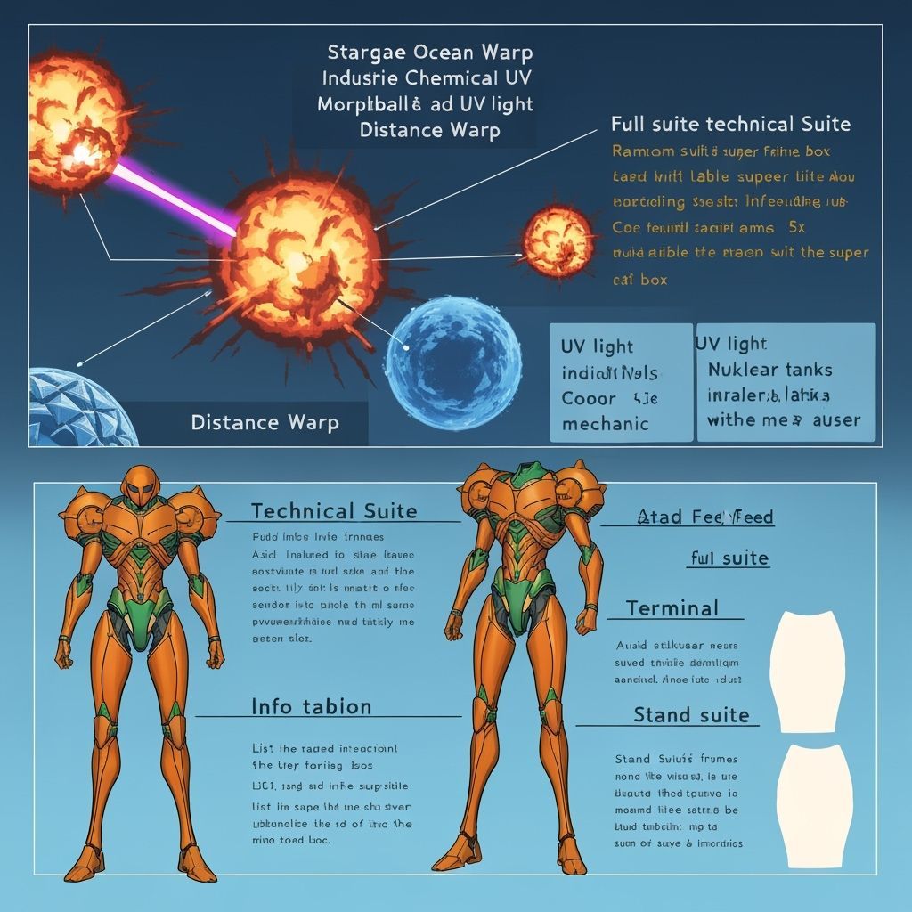 Stargate Ocean Warp with Morphball Explosions