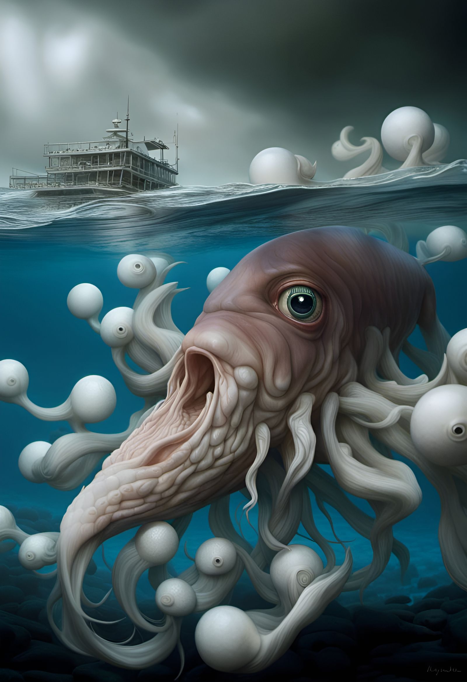 🐙 🦑 Old Man Octopus🐙 🦑