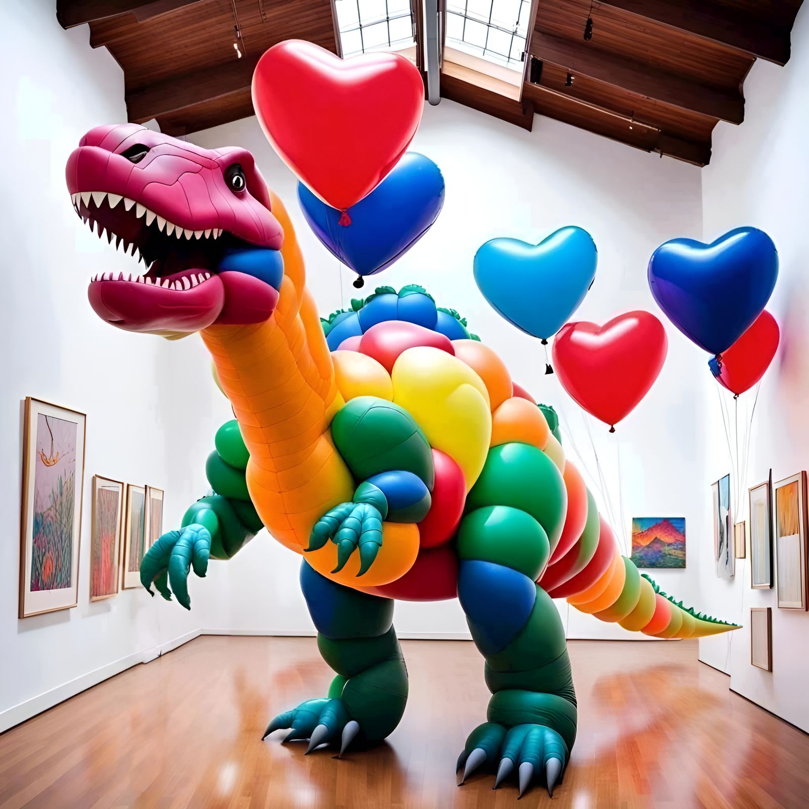 The Balloon Dinosaur of Love