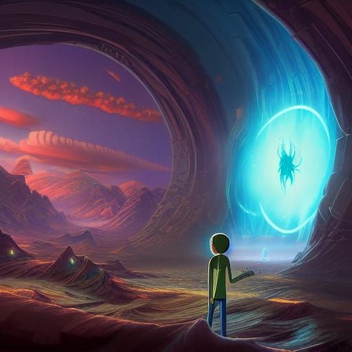 Rick and Morty Enter a New Dimension