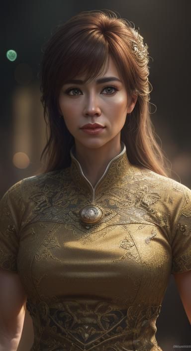 Handsome Young Man Portrait with Dreamlike Orton Effect