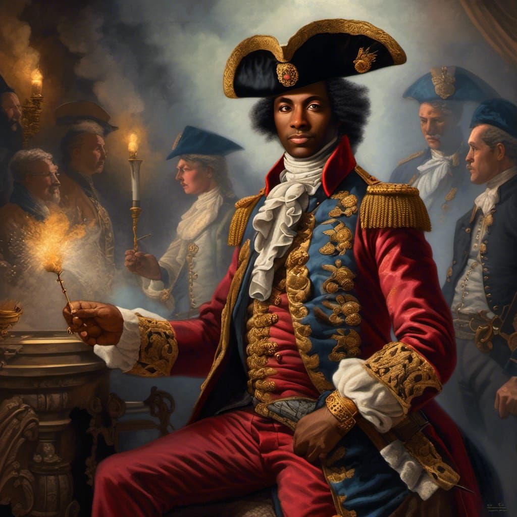 Toussaint Louverture, Haitian Revolution Leader Portrait