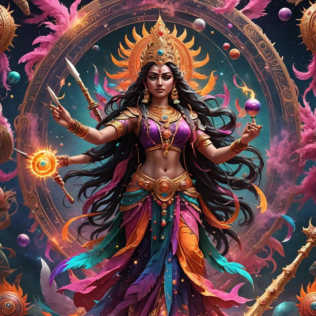 Maha Devi: Hindu Goddess in a Fantastical Universe