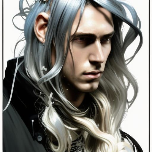 Gothic Hector Portrait by Greg Rutkowski and Artgerm