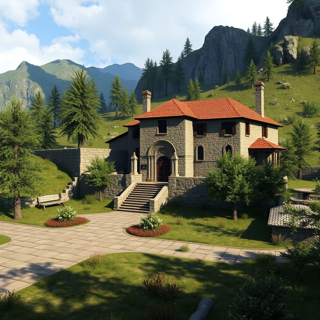 Ethereal Landscape of Tamriel's Western Highlands