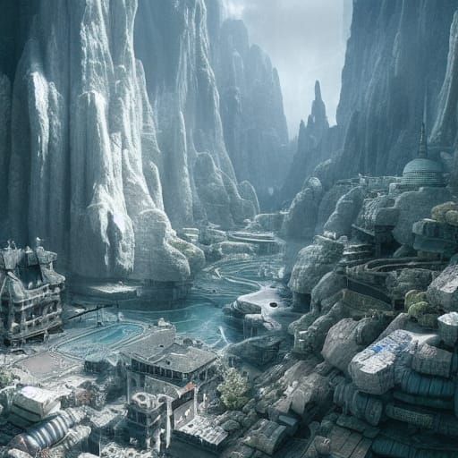 Epic Universal Reset: Dramatic Digital Matte Painting