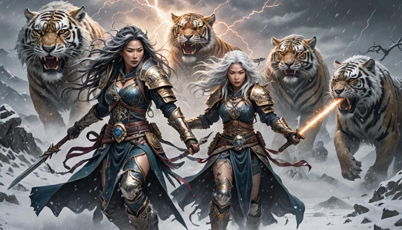 WARRIORS OF THE TIGER CLAN (SERIES)