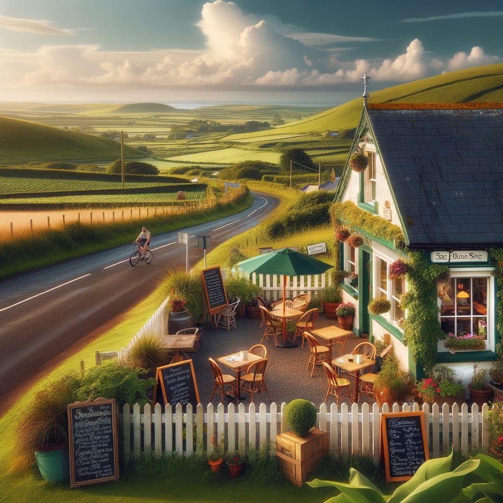 Charming Countryside Bistro in a Peaceful Rural Setting